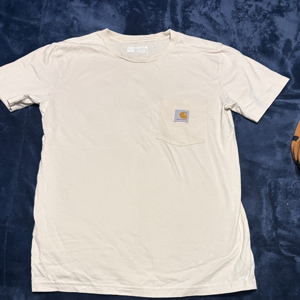 Carhartt Men's Beige Pocket Tee